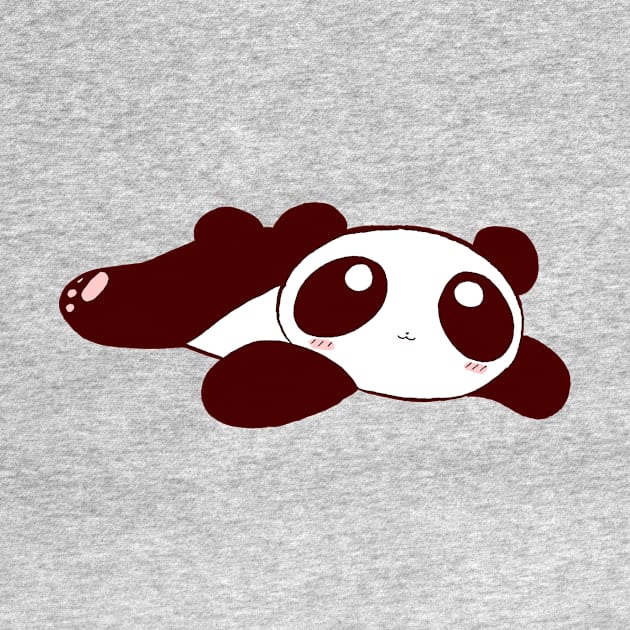 Reddish Panda Bear by saradaboru